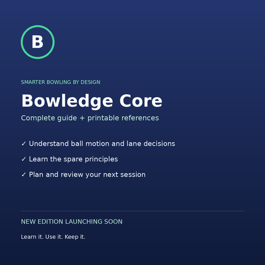 Bowledge Core complete guide and printable references. New edition launching soon.